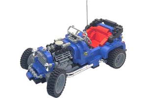 Lego 5541 Blue Fury - Hot Road