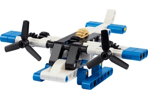 Lego 30736 Weißes Wasserflugzeug