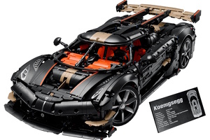 Lego 42232 Koenigsegg Sadairs Spear Hypercar