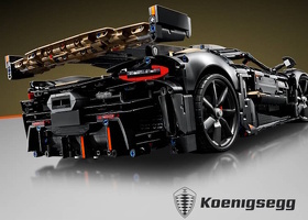 Lego 42232 Koenigsegg Sadairs Spear Hypercar