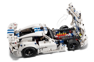 Lego 42234 Dodge Viper GTS-R Sportwagen