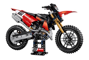 Lego 42238 Ducati Desmo450 MX Factory Motorrad