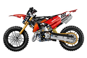 Lego 42238 Ducati Desmo450 MX Factory Motorrad