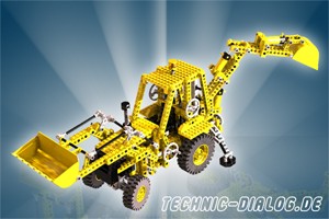 Lego 8862 Backhoe