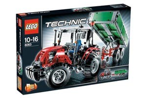 Lego 8063 Traktor mit Anhänger