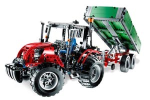 Lego 8063 Traktor mit Anhänger