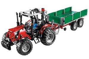 Lego 8063 Traktor mit Anhänger