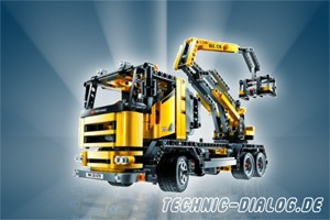 Lego 8292 Truck mit Hebebühne