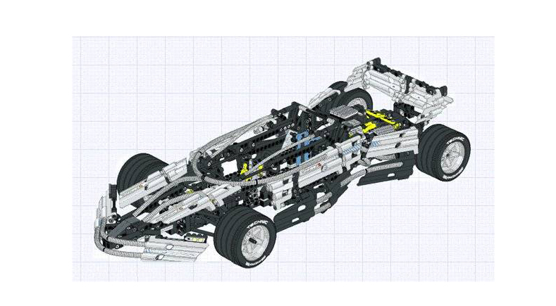 Bauanleitung Lego 8458