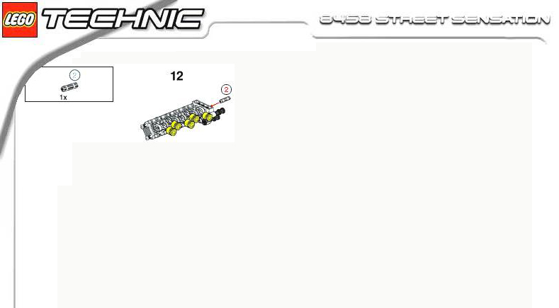 Bauanleitung Lego 8458