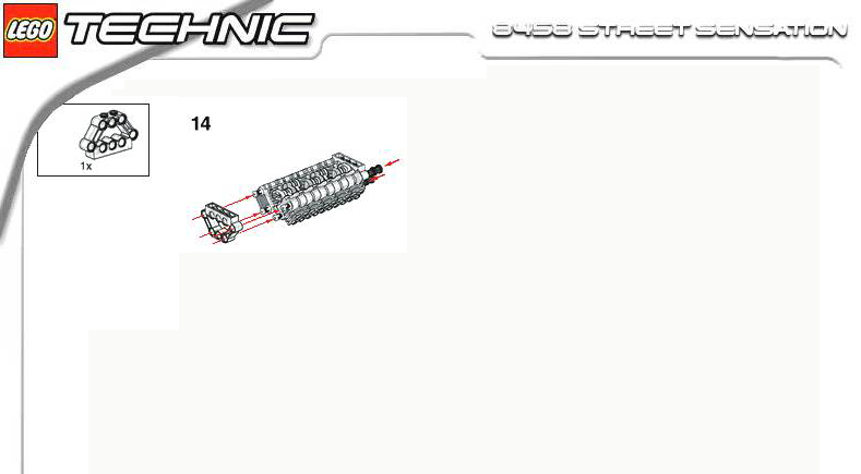 Bauanleitung Lego 8458
