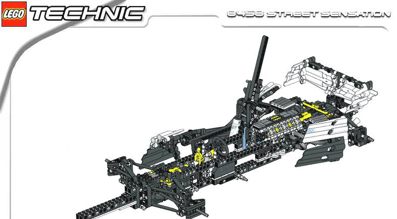 Bauanleitung Lego 8458