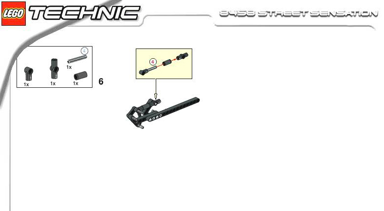 Bauanleitung Lego 8458