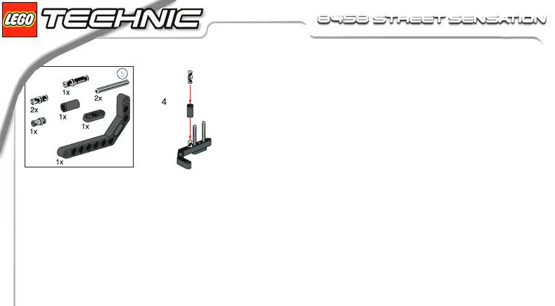Bauanleitung Lego 8458
