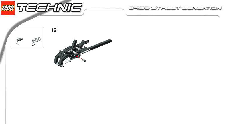 Bauanleitung Lego 8458