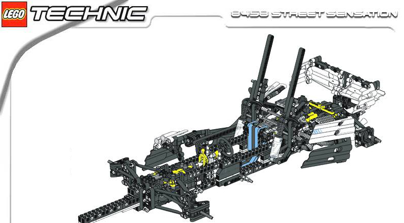 Bauanleitung Lego 8458