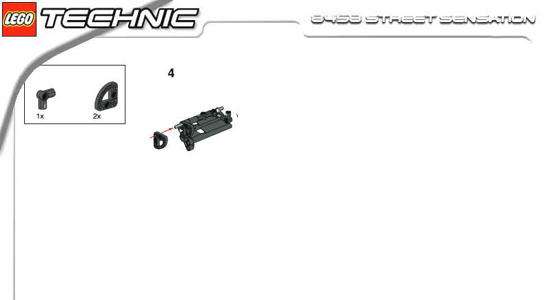Bauanleitung Lego 8458