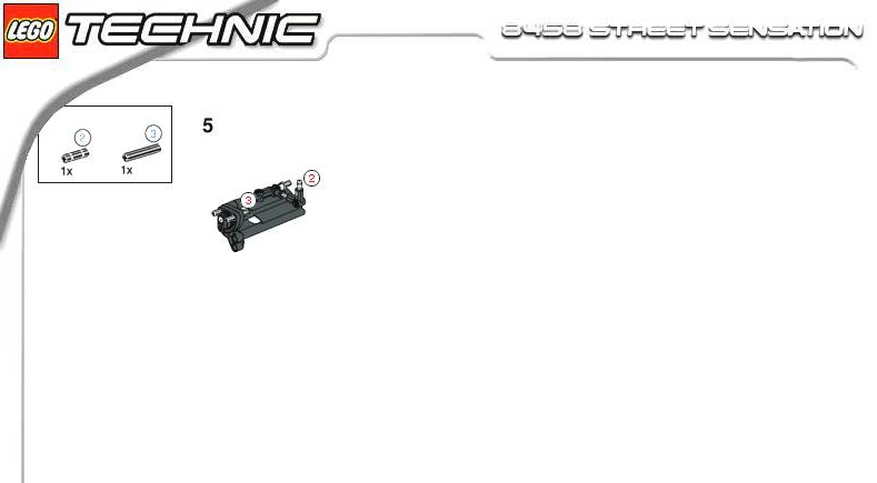 Bauanleitung Lego 8458