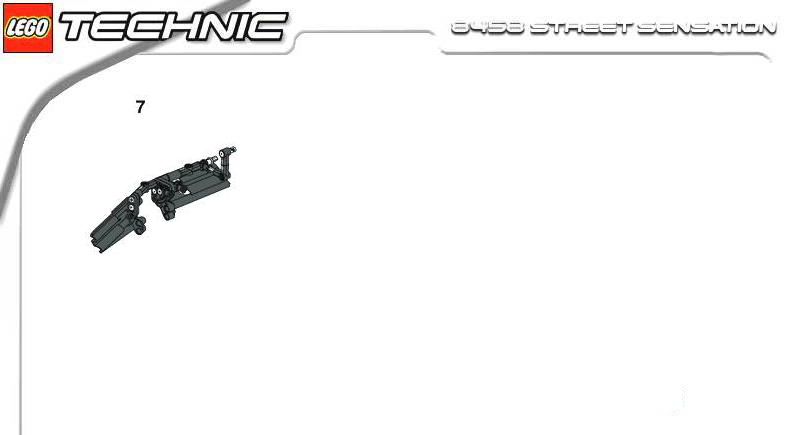 Bauanleitung Lego 8458