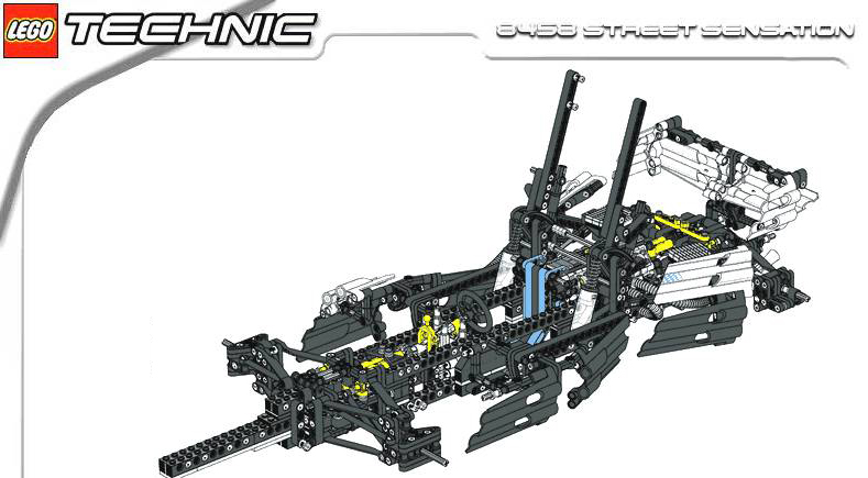 Bauanleitung Lego 8458