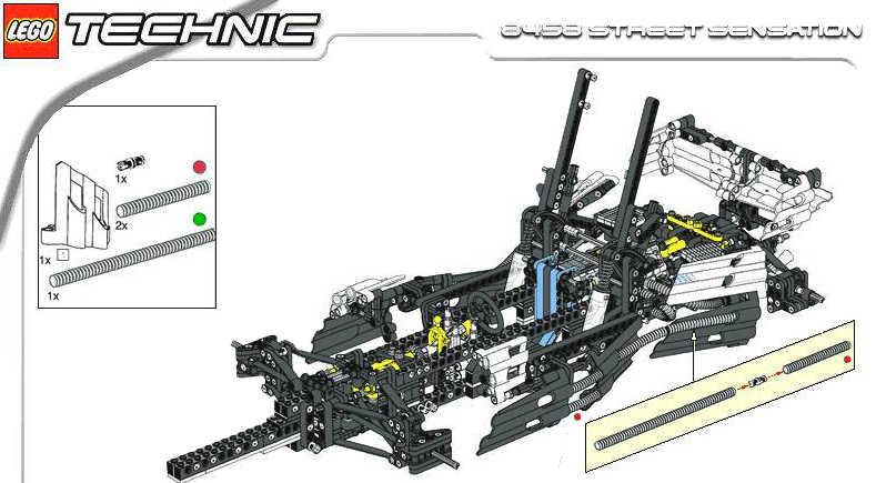 Bauanleitung Lego 8458