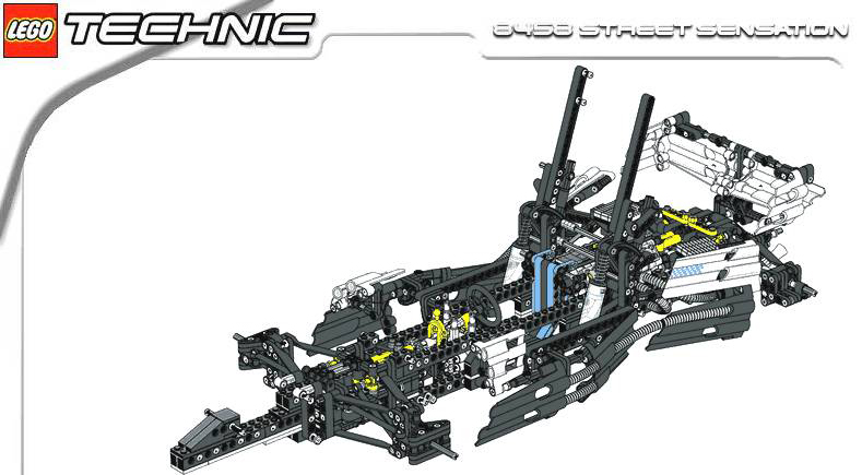 Bauanleitung Lego 8458