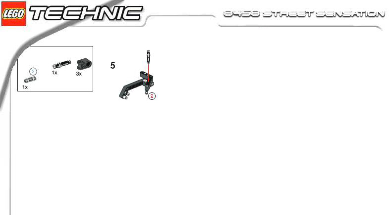 Bauanleitung Lego 8458