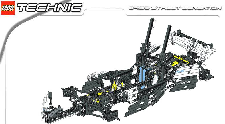 Bauanleitung Lego 8458