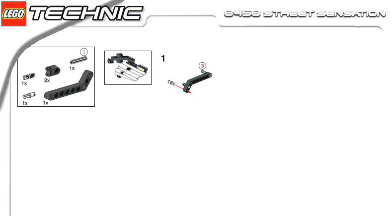 Bauanleitung Lego 8458