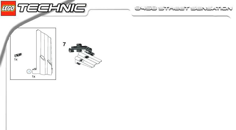 Bauanleitung Lego 8458