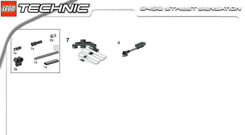 Bauanleitung Lego 8458