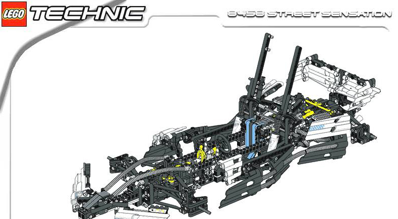 Bauanleitung Lego 8458