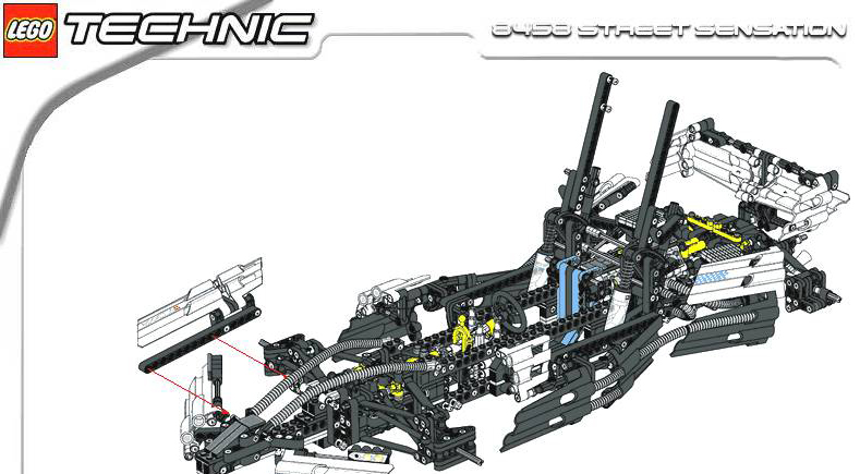 Bauanleitung Lego 8458