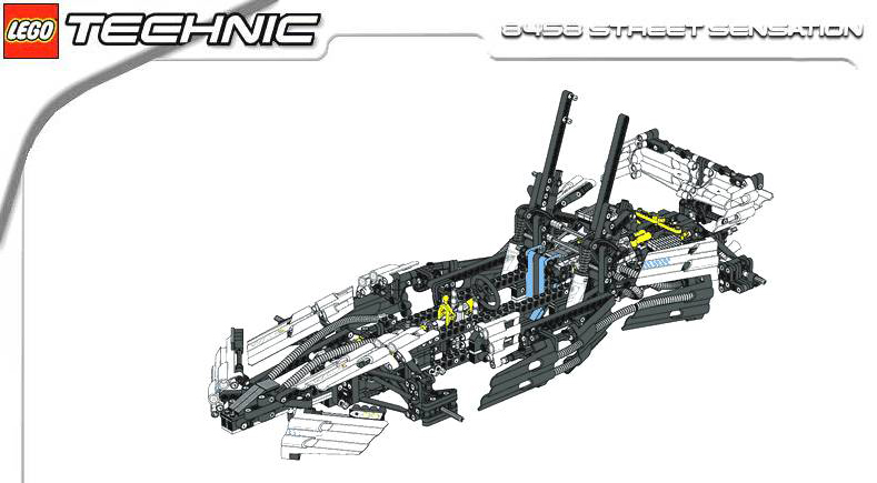 Bauanleitung Lego 8458