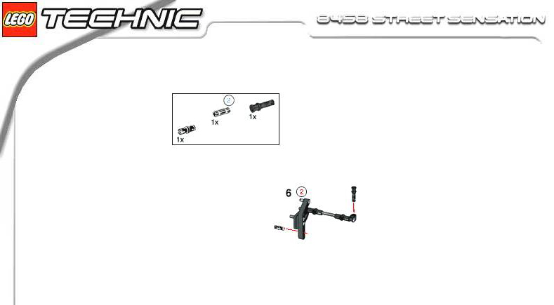 Bauanleitung Lego 8458