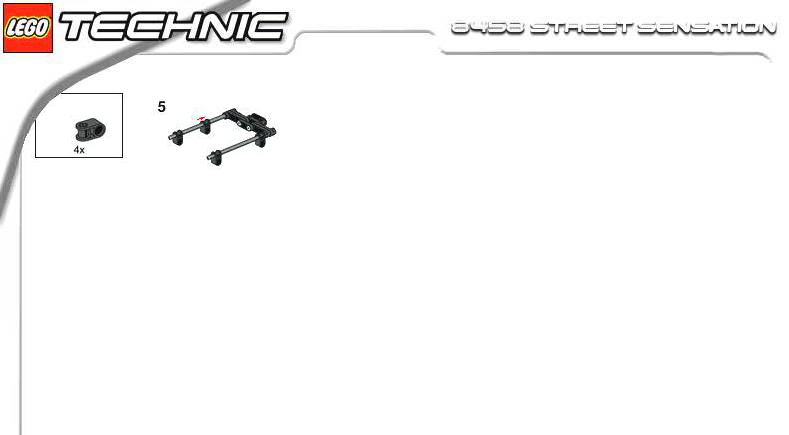 Bauanleitung Lego 8458
