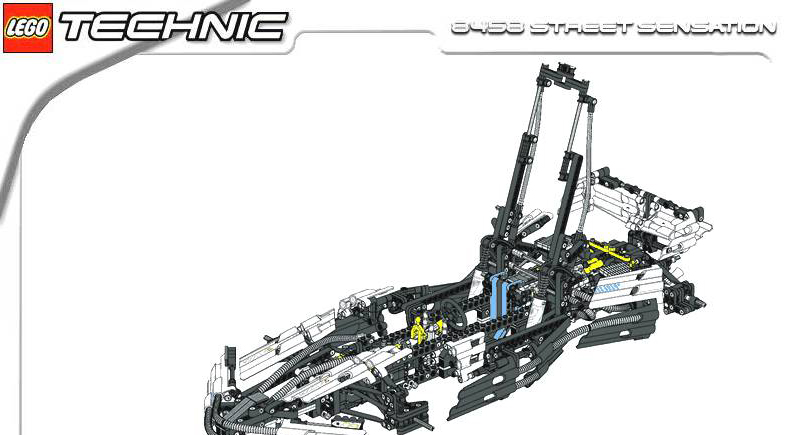 Bauanleitung Lego 8458