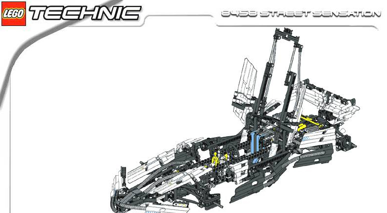 Bauanleitung Lego 8458