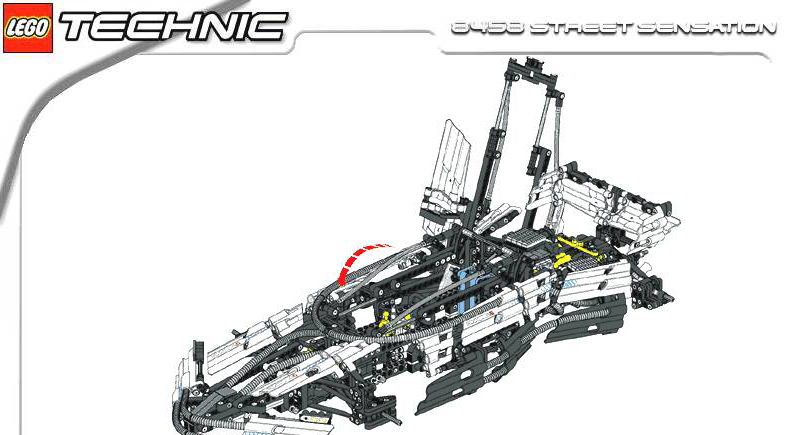 Bauanleitung Lego 8458