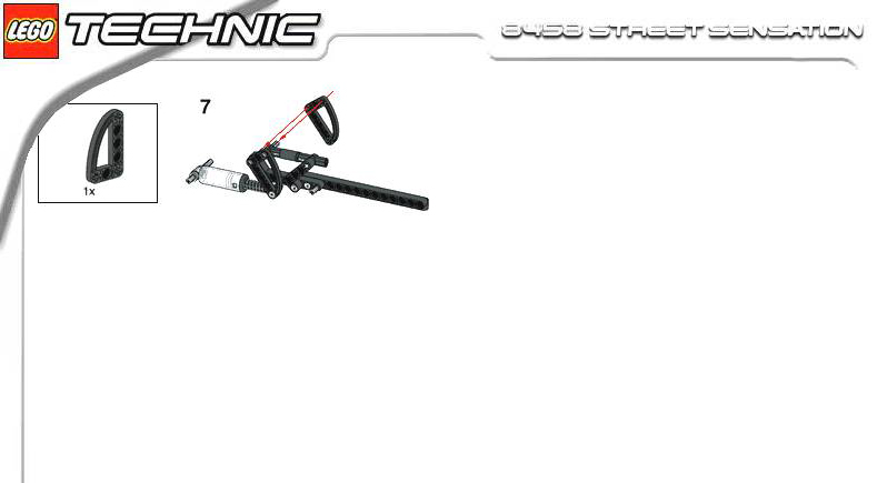 Bauanleitung Lego 8458