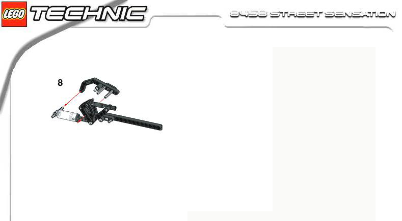 Bauanleitung Lego 8458