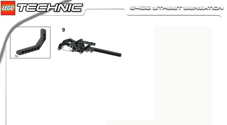 Bauanleitung Lego 8458