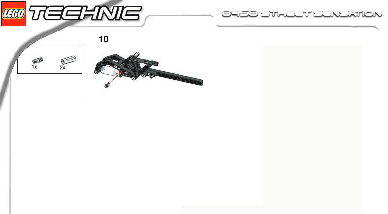 Bauanleitung Lego 8458