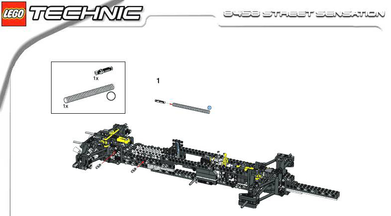 Bauanleitung Lego 8458