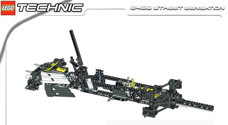 Bauanleitung Lego 8458