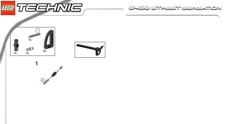 Bauanleitung Lego 8458