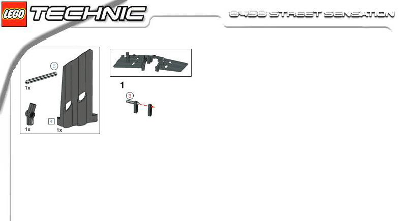 Bauanleitung Lego 8458