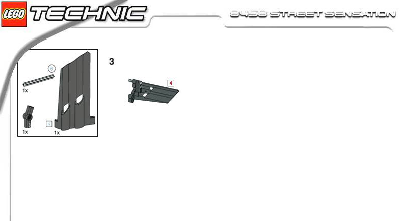 Bauanleitung Lego 8458