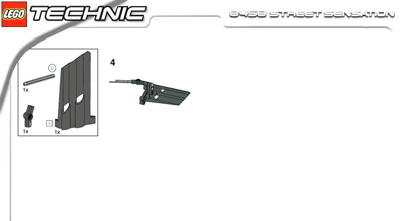 Bauanleitung Lego 8458
