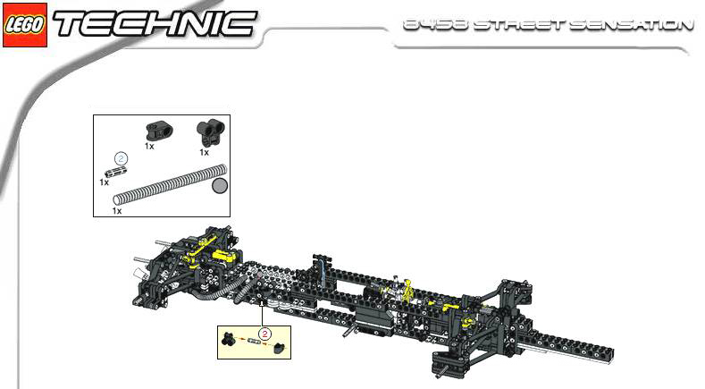 Bauanleitung Lego 8458